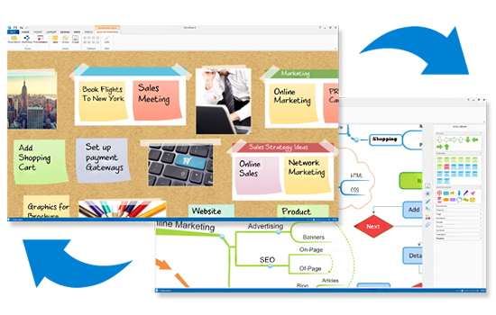 iMindMap 8 Brainstorming View and Mind Mapping